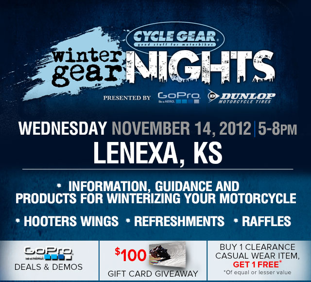 Cycle Gear Bike Night flyer Flyer